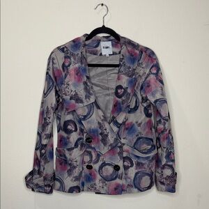 Moschino Chic Women's Abstract Print Blazer